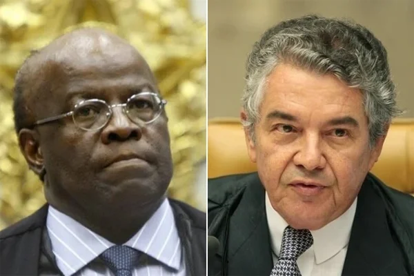 Joaquim Barbosa e Marco Aurélio Mello