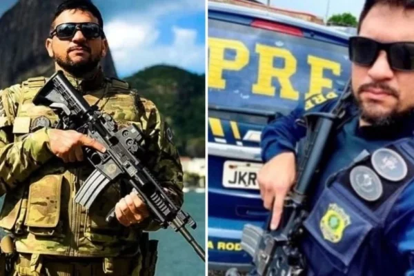 Imagem colorida de PRF que morreu após teste de aptidão física - Metrópoles
