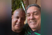 Marcelinho Carioca e Vanderlei Luxemburgo