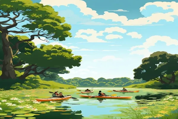 Imagem colorida do projeto California Forever - Metrópoles