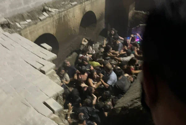 Veja imagens do acidente na abertura do Natal em Joinville (SC)