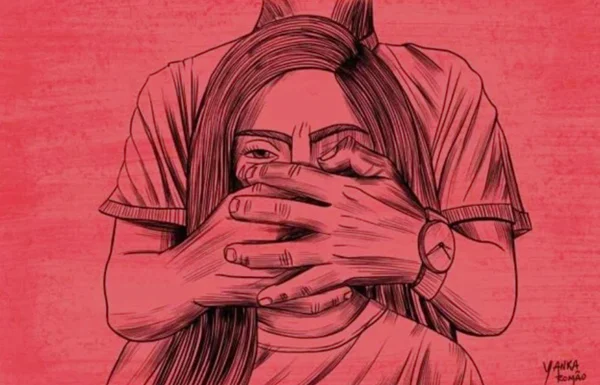 Mulher sendo sufocada poe um homem - Metrópoles