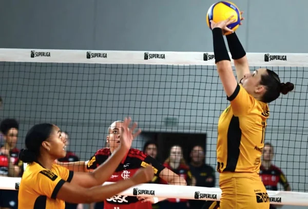 Superliga de Vôlei: Flamengo domina e vence o Brasília por 3 sets 0