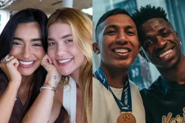 Foto: amiga de Virginia surge em clima íntimo com assessor de Vini Jr