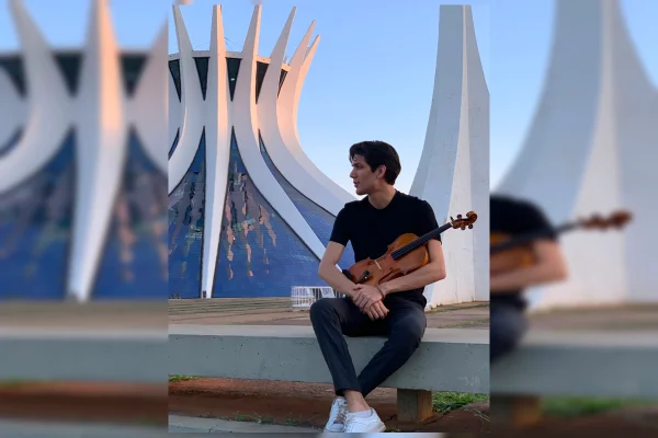 Violista do DF é aprovado em conservatório de música na Holanda - destaque galeria Violista do DF é aprovado em conservatório de música na Holanda - destaque galeria