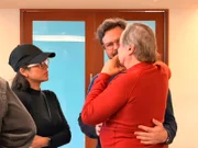 Pedro Garcia Netto esteve no velório de Edward Boggis Pedro Garcia Netto esteve no velório de Edward Boggis
