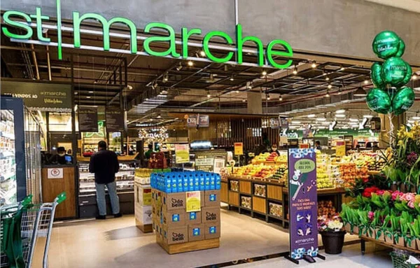 imagem colorida supermercado St Marche