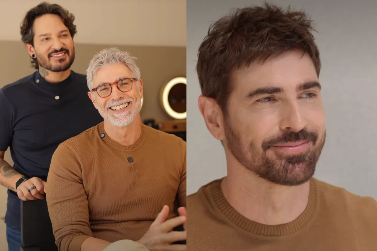 Novo visual de Gianecchini reforça cuidados com cabelo tingido Novo visual de Gianecchini reforça cuidados com cabelo tingido