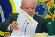 Presidente Lula durante audiência sobre Bets no Palácio do Planalto Presidente Lula durante audiência sobre Bets no Palácio do Planalto