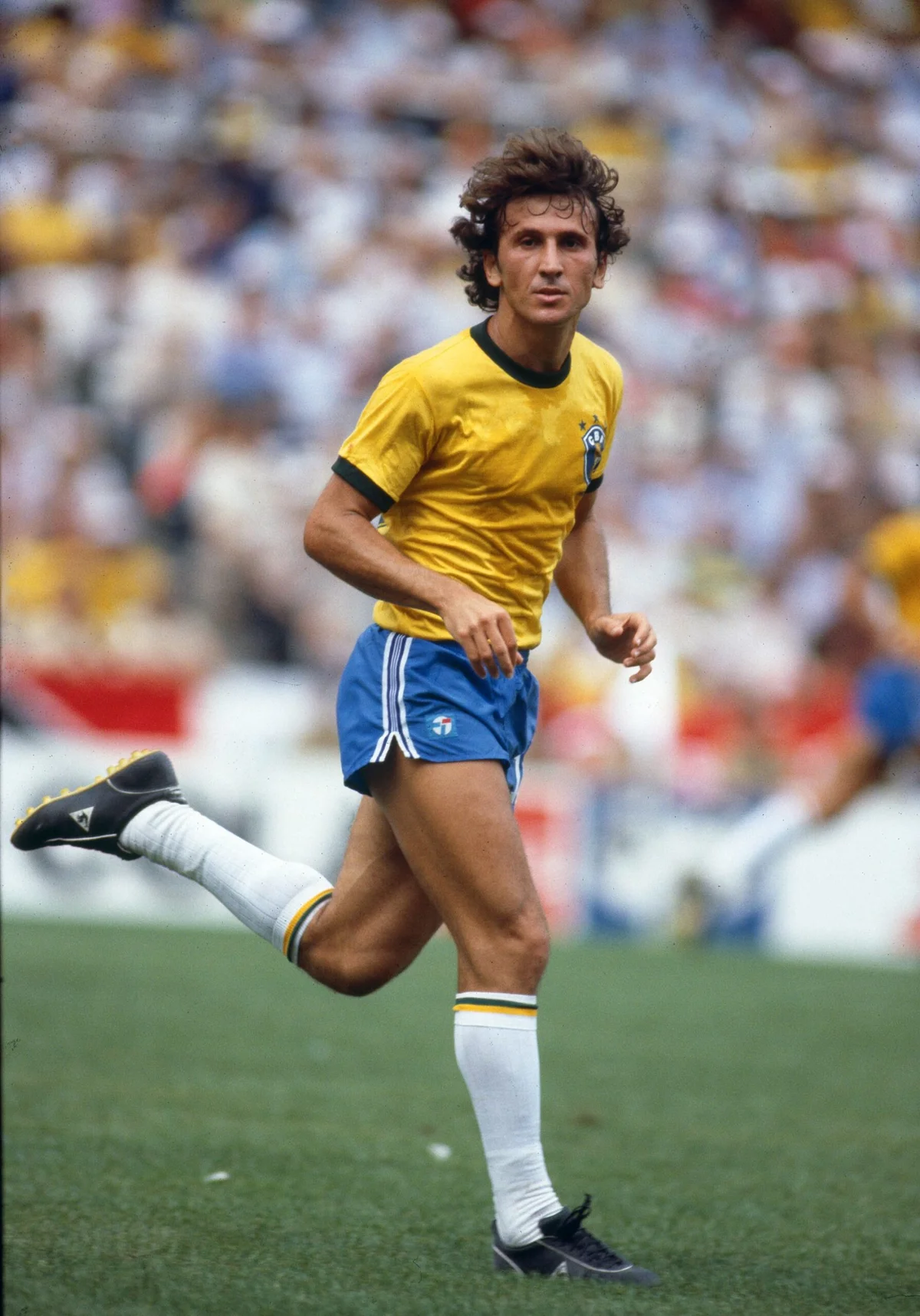 Zico esteve em campo pelo Brasil na Copa do Mundo de 1982 Zico esteve em campo pelo Brasil na Copa do Mundo de 1982