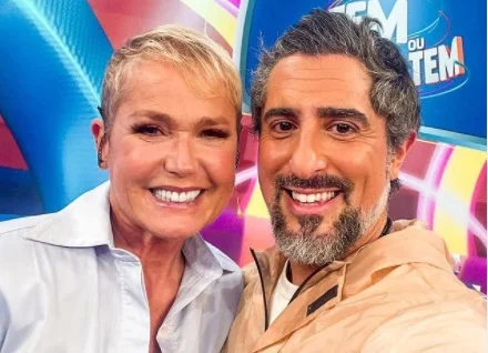 Xuxa e Marcos Mion