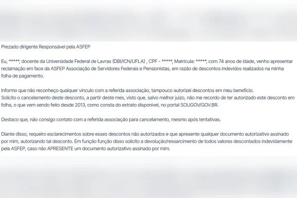 Associação alvo de ação por desconto ilegal acumula 117 queixas - destaque galeria Associação alvo de ação por desconto ilegal acumula 117 queixas - destaque galeria