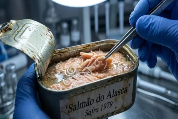 Lata de salmão vencida há 50 anos revela segredo sobre os oceanos