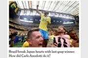 Imprensa internacional exalta virada do Brasil sobre o Japão na Copa - imagem 4