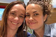 Lua Blanco e Marcela Nunes posam para selfie Lua Blanco e Marcela Nunes posam para selfie
