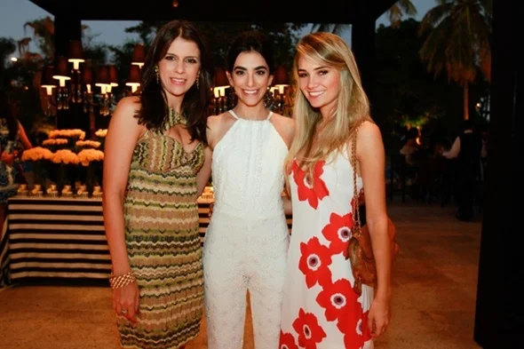 Larissa Benevides, Mayra Sarkis e Juliana Marques Larissa Benevides, Mayra Sarkis e Juliana Marques