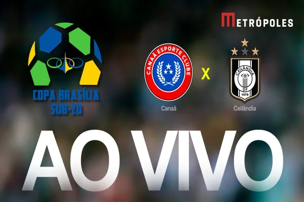 Copa Brasília Sub-20: assista Canaã x Ceilândia ao vivo e com imagens