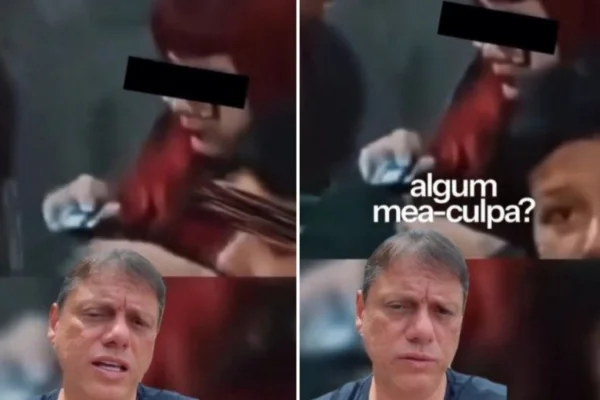 Tarcísio usa imagem apócrifa em vídeo com críticas a ato do PT na Paulista - Metrópoles
