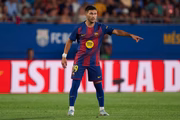 Roony Bardghji atuando com a camisa do Barcelona