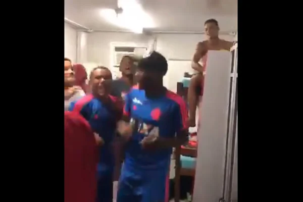 Vídeo mostra alegria no alojamento do Flamengo antes do incêndio