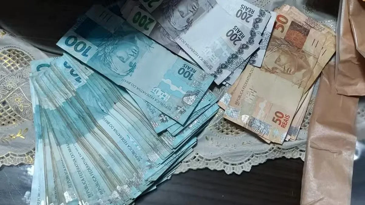 dinheiro apreendido
