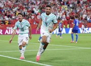 Gonçalo Ramos comemora gol de Portugal sobre a Croácia Gonçalo Ramos comemora gol de Portugal sobre a Croácia