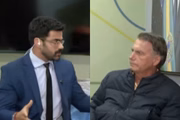 Túlio Amancio e Jair Bolsonaro