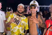 O jogador não acreditou de início, mas o influencer insistiu