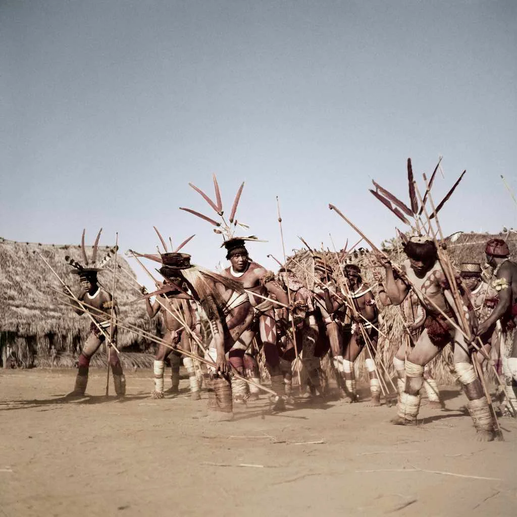 Ritual do Jawari no Alto Xingu, 1955. Ritual do Jawari no Alto Xingu, 1955.