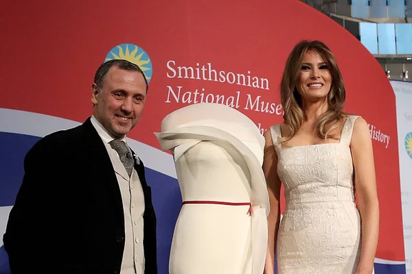 Hervé Pierre e Melania Trump - Metrópoles