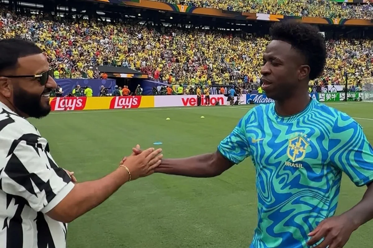 DJ Khaled e Vini Jr. DJ Khaled e Vini Jr.