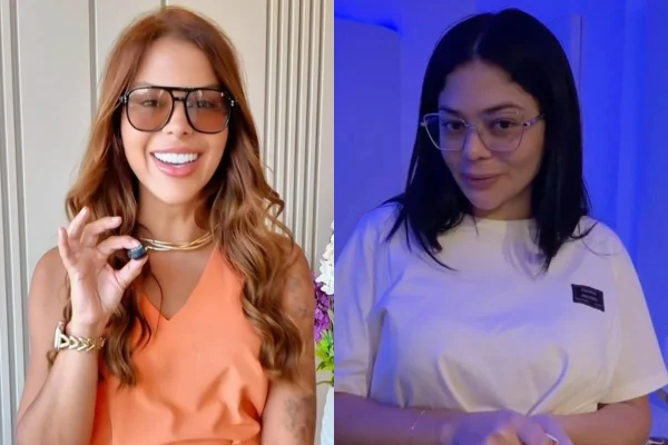 Montagem colorida de Evelyn Regly e Rayssa Buq - Metrópoles