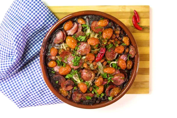 feijão ao forno