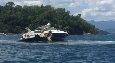 Uma criança e 3 mulheres morrem em batida de lanchas em Angra dos Reis