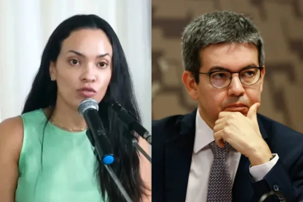 Rayssa Furlan e Randolfe Rodrigues