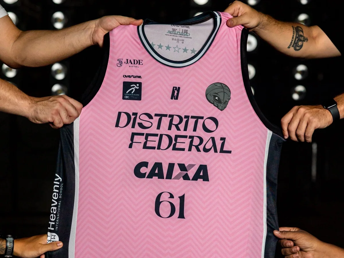 Céu Monumental, nova camisa do Caixa Brasília Basquete para a temporada 2026/27 Céu Monumental, nova camisa do Caixa Brasília Basquete para a temporada 2026/27