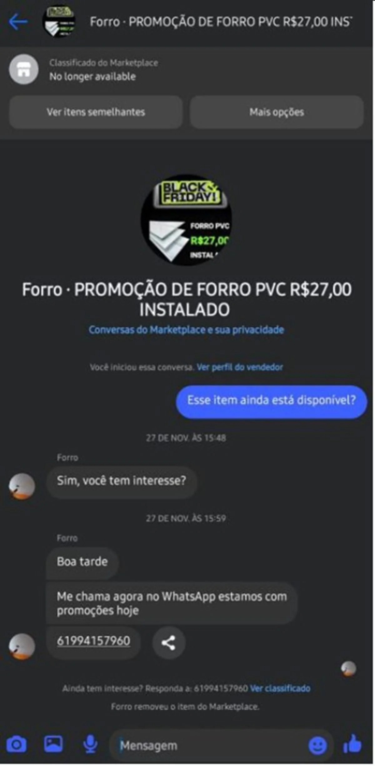 Golpe do forro de PVC: criminosos alvos da PCDF recebiam por Pix e desapareciam - imagem 1 Golpe do forro de PVC: criminosos alvos da PCDF recebiam por Pix e desapareciam - imagem 1