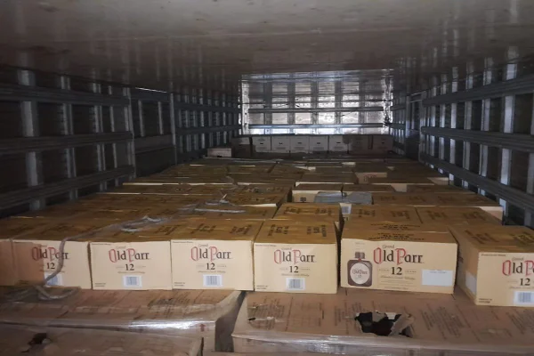 Receita do DF apreende uísque