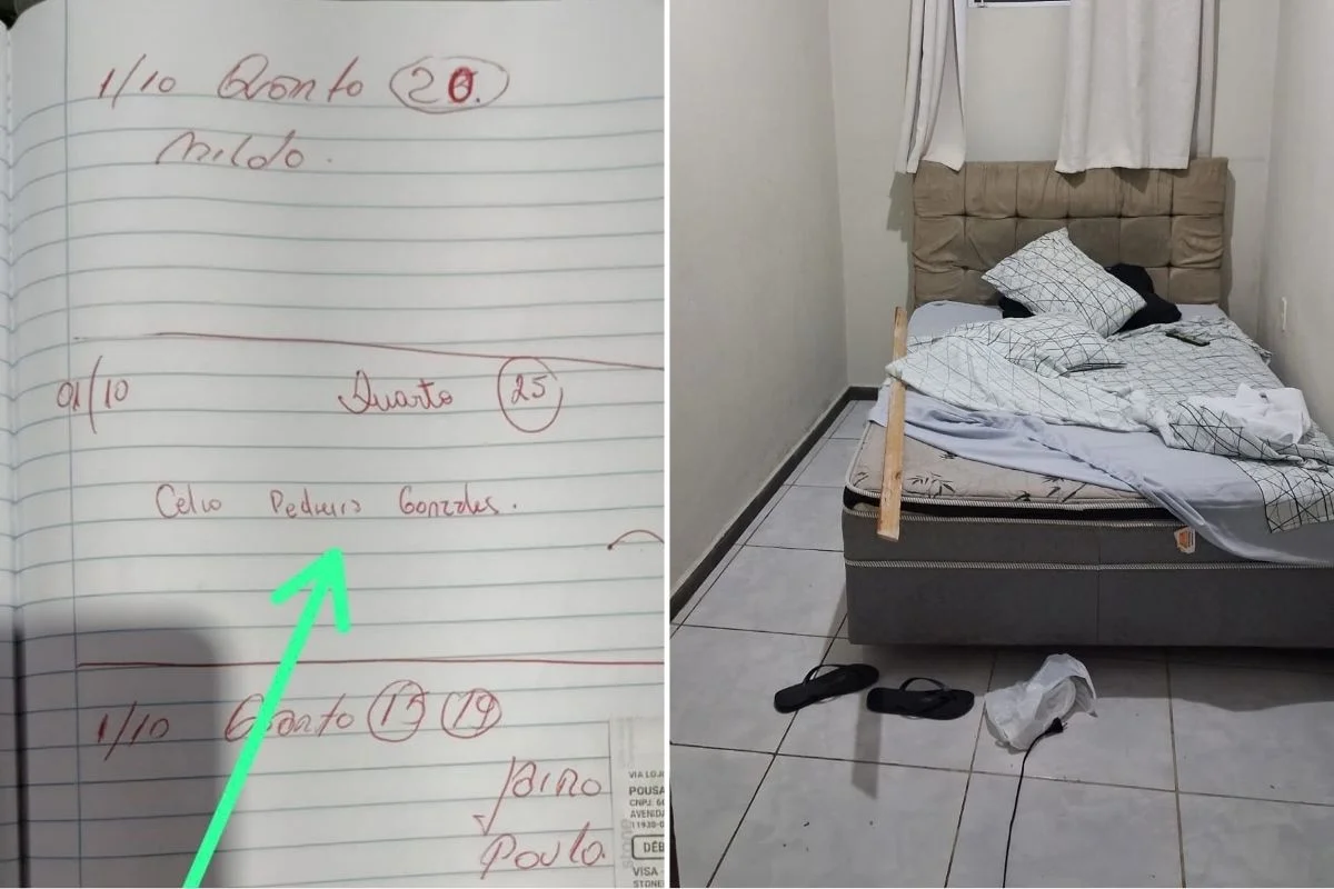 Suspeito de matar esposa e enteada é preso com cola na boca em hotel de SP