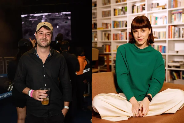 Luiz Guilherme Niemeyer e Alice Wegmann