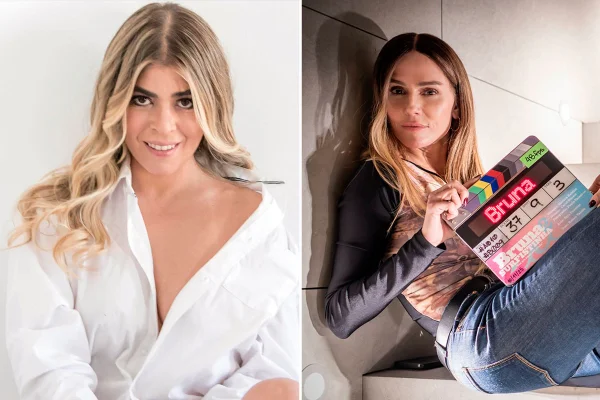 Raquel Pacheco e Deborah Secco como Bruna Surfistinha