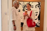 Gilberto Gil e Flora Gil.