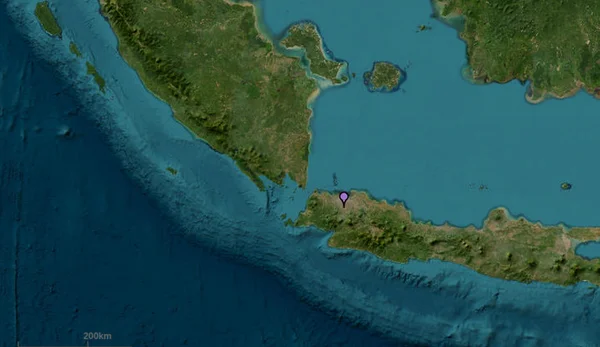 Captura de tela mostra alerta de terremoto na Indonésia - Metrópoles