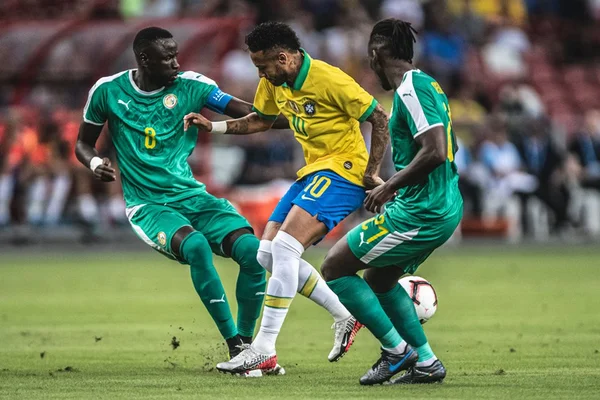 Amistoso entre Brasil e Senegal termina empatado em 1 x 1