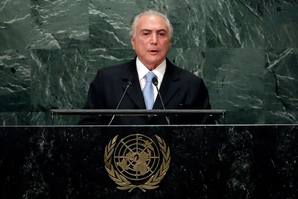 “Brasil possui estabilidade política extraordinária”, diz Temer em NY