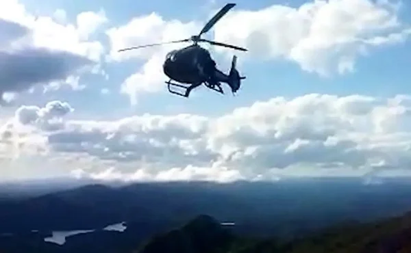 Passageira falou de tempo ruim antes de helicóptero desaparecer