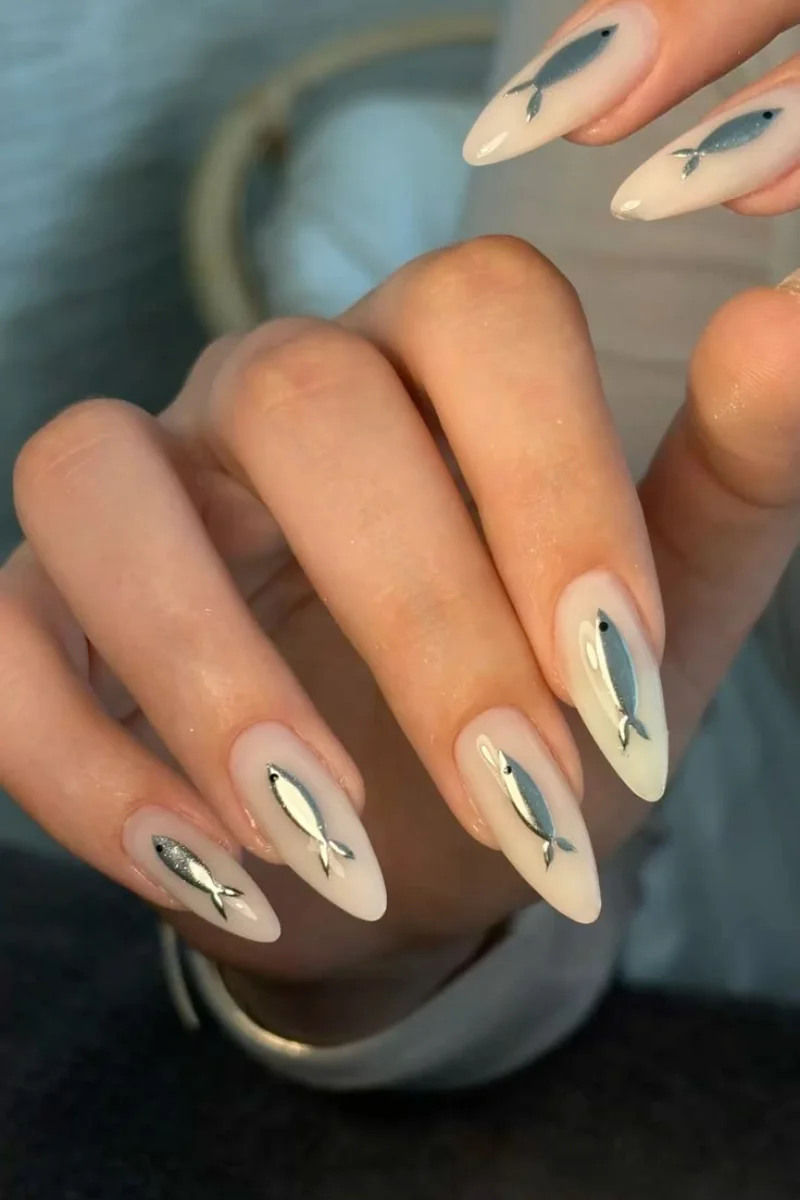 Tendência sardine nail art (ou unhas de sardinha) Tendência sardine nail art (ou unhas de sardinha)