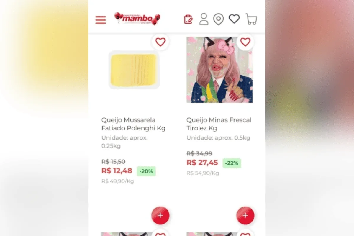 Ataque hacker faz site de supermercado exibir fotos de Lula com peruca - imagem 2 Ataque hacker faz site de supermercado exibir fotos de Lula com peruca - imagem 2