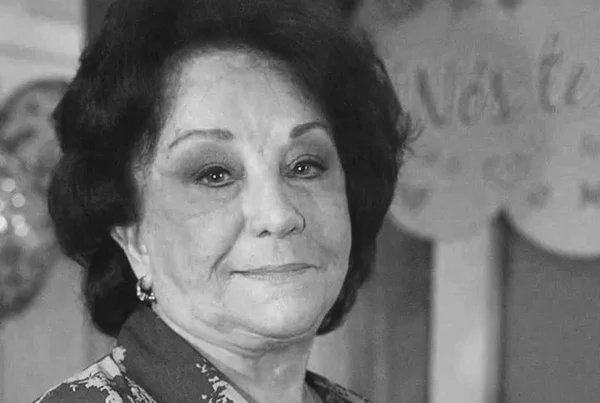Foto em preto e branco de Lolita Rodrigues - Metrópoles