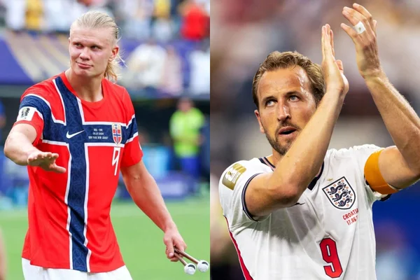 Copa: Haaland desafia Inglaterra de Harry Kane por vaga na semifinal